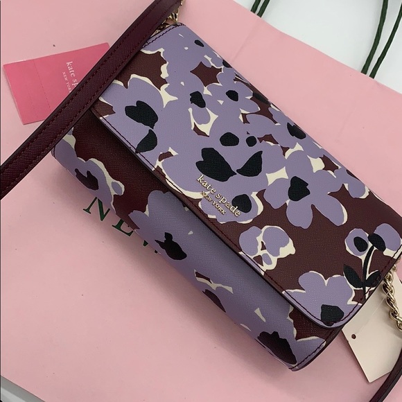 Kate Spade Small Flap Crossbody Bag Cameron - Picture 14 of 16